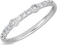 Bony Levy Monaco Diamond Stacking Ring in 18K White Gold at Nordstrom Rack, Size 6.5