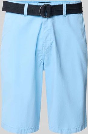 Petrol Industries Regular Fit Chino Shorts mit G&uuml;rtel und Eingrifftaschen in Hellblau, Gr&ouml;&szlig;e XXL