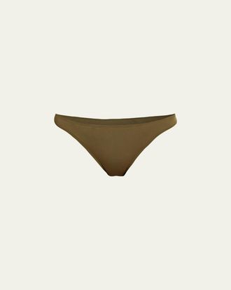 Nili Lotan Solid Bikini Bottoms
