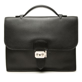 Herm&egrave;s Pre-owned Hermes Clemence Sac a Depeches 27 Briefcase Mens W02L48ANOV5WLH7V