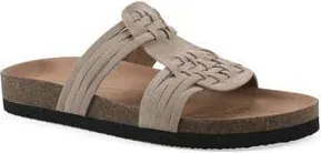 White Mountain Halicore Slide Sandal in Sandal Wood/Suede at Nordstrom Rack, Size 10