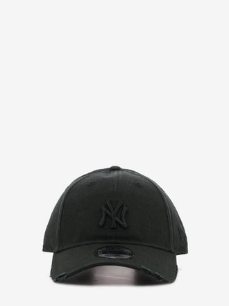 New Era 9FORTY New York Yankees MLB Washed Distressed nero