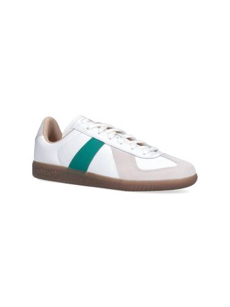 adidas Leather Colorblock Sneaker - White