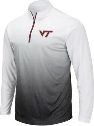 Colosseum Mens Colosseum Gray Virginia Tech Hokies Magic Team Logo Quarter-Zip Jacket at Nordstrom, Size Xxx-Large
