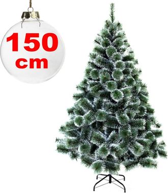 Trade Shop Trade Shop - Albero Di Natale Sintetico 150 Cm Innevato Decorazione Per Casa Scuola Ufficio
