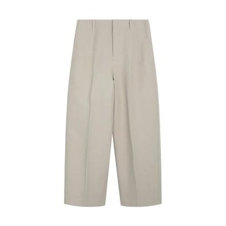 Jacquemus Wide Trousers, male, Beige, Size: M LE Pantalon Pastro