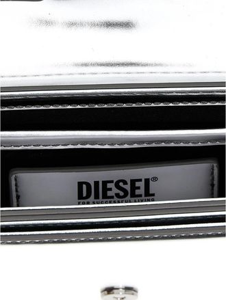 Diesel 1DR Schoudertas - Dames - Schoudertassen - Grijs - ONE Size - Leer - Tassen