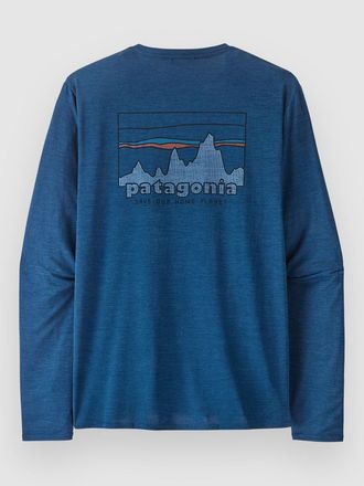 Patagonia Cap Cool Daily Graphic Longsleeve blau