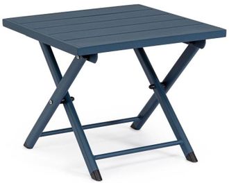 BIZZOTTO Klappbarer Outdoor Beistelltisch Taylor 43 x 44 cm, Navy