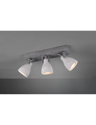 Trio L&aacute;mpara De Hormig&oacute;n 3 Focos Orientables Concrete Lighting