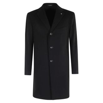 Tagliatore Cappotto Monopetto - male - Tagliatore - Single-Breasted Coats - Black - L - Coats