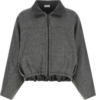 Brunello Cucinelli Mujer, Chaquetas, Gris, Talla: M