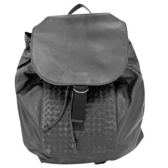 Bottega Veneta Pre-owned Zaino Intrecciato - - Pre-owned - Uomo - Nero - ONE SIZE