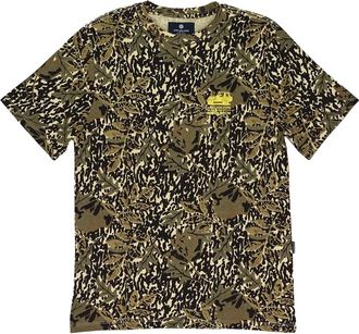 Aim&eacute; Leon Dore x Woolrich All Terrain T-shirt - men - Fabric - S - Green
