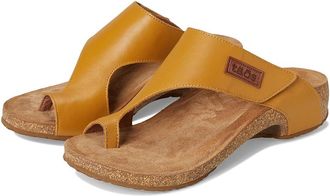 Taos Footwear Loop Womens Sandals Maize : EU 42 (US Womens 11-11.5) M, Leather