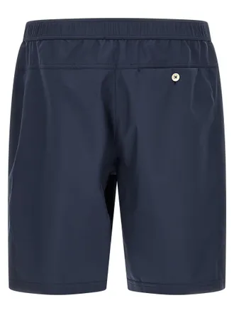 Brunello Cucinelli Mens Blue Polyester Bermuda Shorts