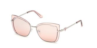 Guess GU7633 72U Womens Sunglasses Pink Size 56