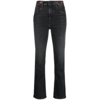 Jacob Cohen Cropped Jeans - Dames - Jeans - Zwart - Maat: W26