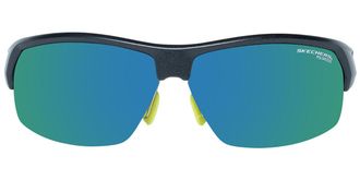 Skechers SE5144 Polarized 01R Mens Sunglasses Black Size 70