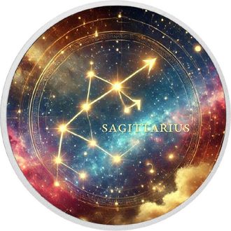 OEM Moneda De Plata De 1 Oz Con Los Signos Del Zod&iacute;aco - Sagitario