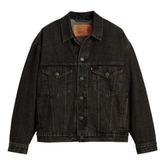Nike Jordan Air Jordan x LEVIS Type III Denim Trucker Jacket Black Wash 005FC-0000