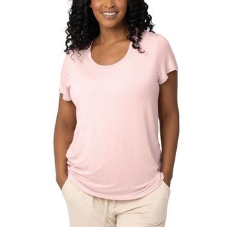 Kindred Bravely Everyday Maternity & Nursing T-shirt in Dusty Pink at Nordstrom, Size X-Small