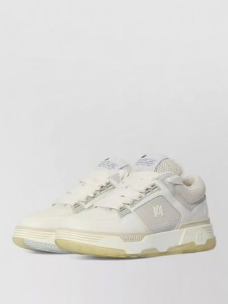 Amiri ma 1 leather sneakers mesh panels