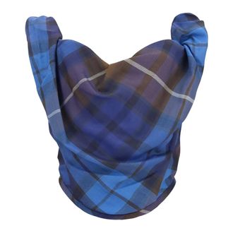 Vivienne Westwood Sunday Checked Corset - Dames - Tops - Blauw - Maat: S Poliester