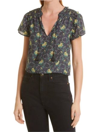 Paige Larmie Top In Black Multi