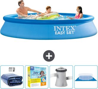 Intex Piscina Easy Set Redonda - 305x61 Cm - 7-piezas Scb8