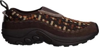 Merrell Jungle Moc Evo Woven Se - Heren - Outdoorschoenen - Bruin - 44 1/2 EU - Leer - Fitness