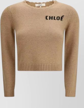 Chlo&eacute; wool sweatshirt