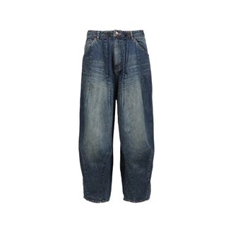 Needles H.d. Jean - 12oz Denim - Heren - Jeans - Blauw - Maat: S Denim