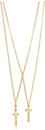 Dsquared2 Double Necklace - Heren - Kettingen - Geel - ONE Size - Accessoires
