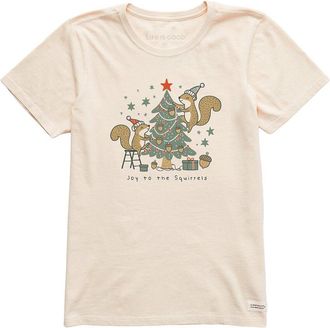 Life is good Long Sleeve Crusher T-Shirt