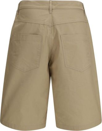 Moschino Mens Beige Cotton Bermuda Shorts