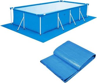 No Brand Tapete Para El Fondo De Piscina De 445 X 254 Cm, Lona/l&aacute;mina Para El Suelo, Tapete Protector Rectangular, Para Piscinas Con Marco/elevadas/inflables, 