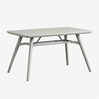 Sklum Mesa De Jard&iacute;n Rectangular 135x80 Cm En Polipropileno Scand Sklum
