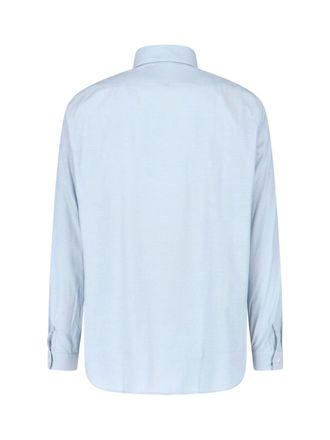 Lardini Mens Shirts Blue Cotton
