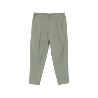 BRIGLIA 1949 Suit Trousers, male, Green, Size: 2XL Pant