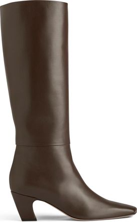Neil J. Rodgers Meg Knee Boot in Brown Nappa at Nordstrom, Size 38.5