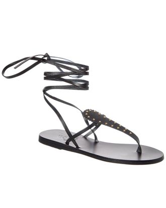 Ancient Greek Sandals Pyrichos Leather Sandal