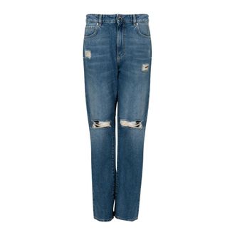 Pinko Pinko - Gaia 13 Rechte jeans - Dames - Jeans - Blauw - Maat: W25