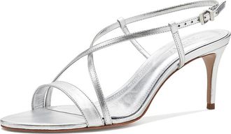 Schutz Avaline Womens Sandals Silver : 10.5 M, Leather