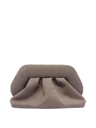 Themoir&egrave; Tia suede clutch