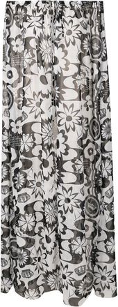 Amir Slama floral-print beach dress - women - Polyester - M - White