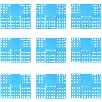 Relaxdays Relaxdays 3rd Generation Clothes Folding Board, Foldable, 68 x 57 cm, Laundry Folder for Shirts, Blouses, Flexible, Flip & Fold, Various Colours