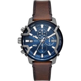 Diesel Griffed Mens Brown Watch DZ4604 Leather (archived) - One Size