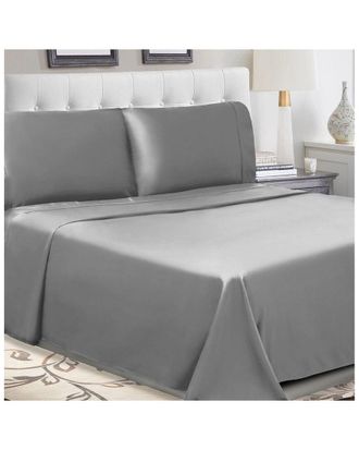 Superior Solid 300 Thread Count Cotton Percale Deep Pocket Sheet Set