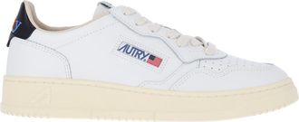 Autry Rounded Toe Low-Top Sneakers with Multicolor Logo